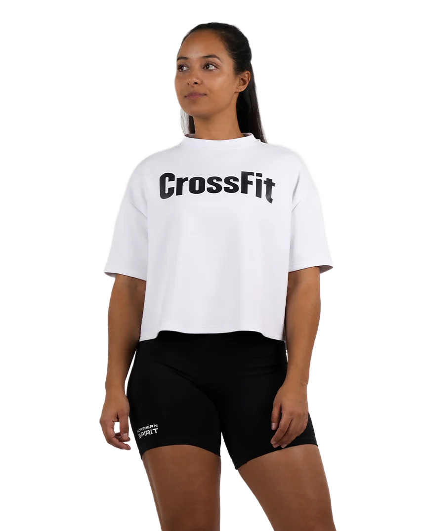WOMEN'S OVERSIZED CROSSFIT® 2024 T-SHIRT NS-CFS24-WT15-ALB