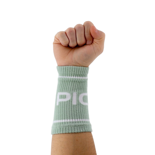 Picsil Long Sports Wristbands PICWRIST-LIGHTGREEN