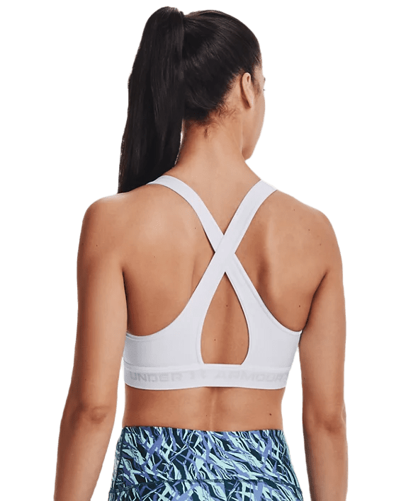 TOP UNDER ARMOUR MID CROSSBACK - MEDIUM IMPACT 1361034-100