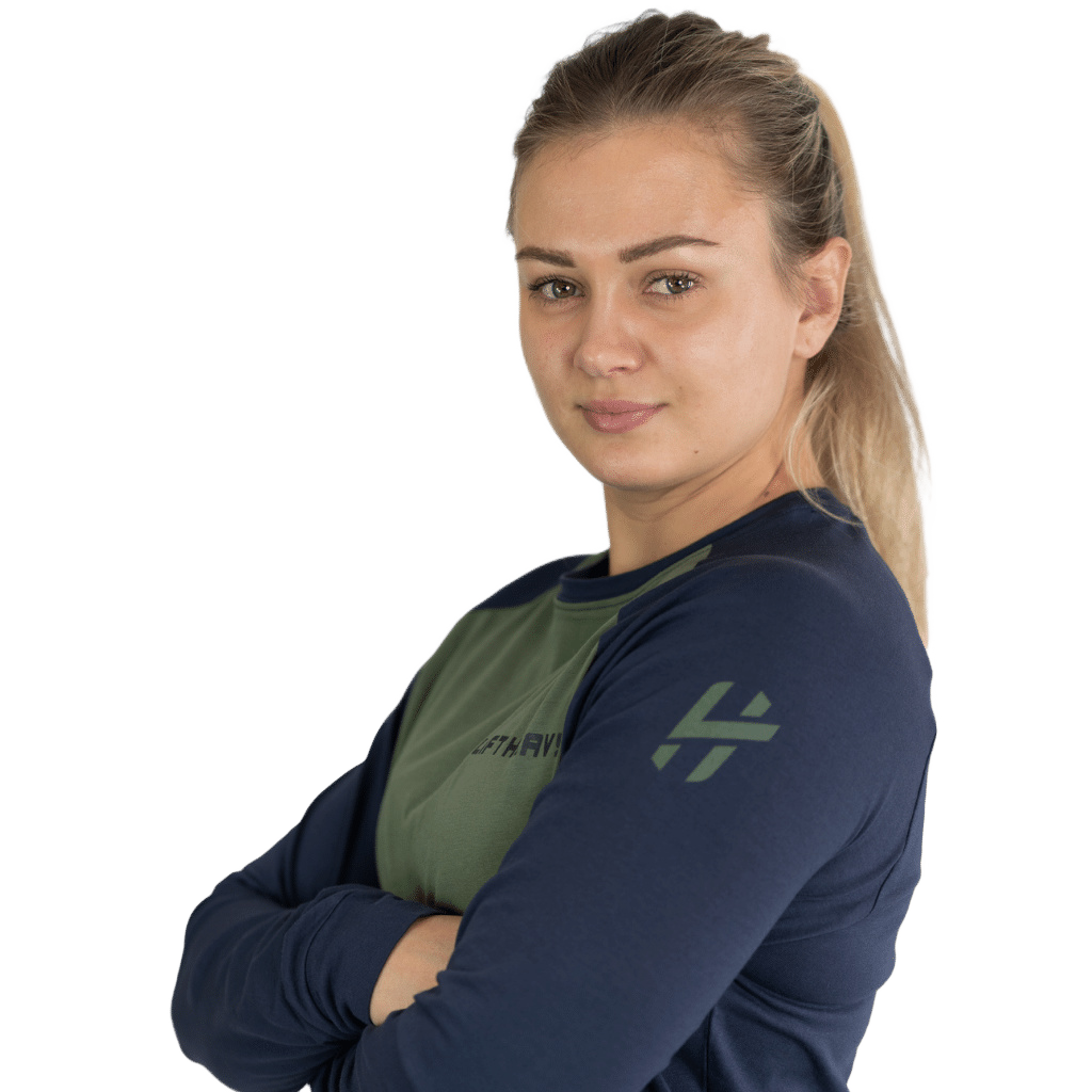 Lift Heavy Dual Fitted Longsleeve FITTEDLONGSLEEVE-OLIVE