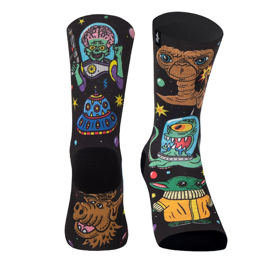 LOVELY MARTIANS PACIFIC & CO SOCKS LOVELYMARTIANS-MULTICOLOR