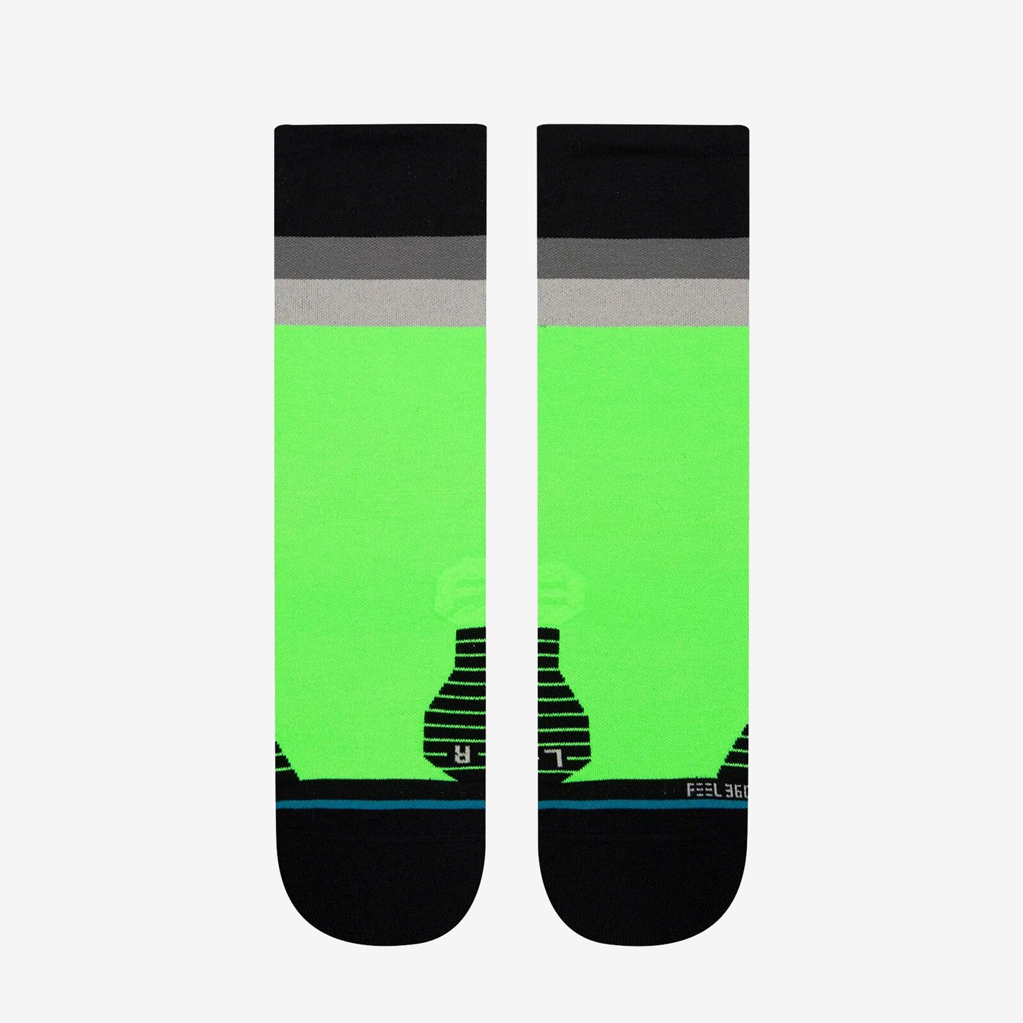 STANCE MAXED CREW SOCKS A448C22MAX-NEONGREEN