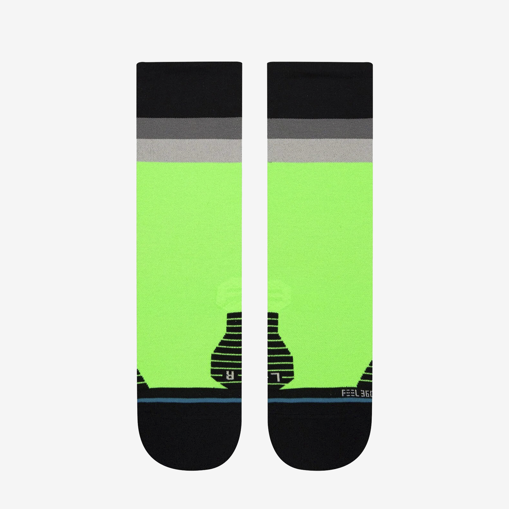 STANCE MAXED CREW SOCKS A448C22MAX-NEONGREEN