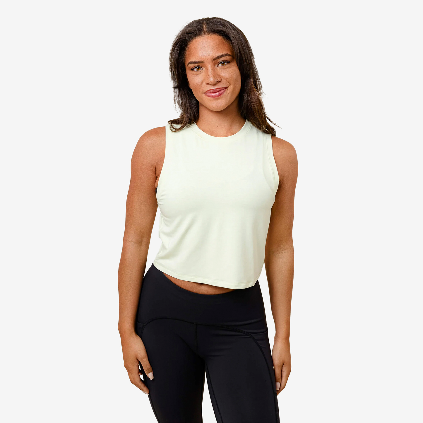 While on Earth Range Tank - Women 4953-Citron