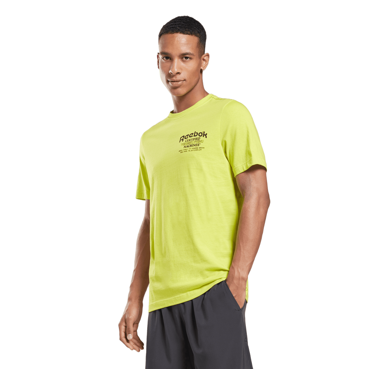 REEBOK WEIGHTLIFTING NOVELTY GRAPHIC T-SHIRT BG265-GT5703