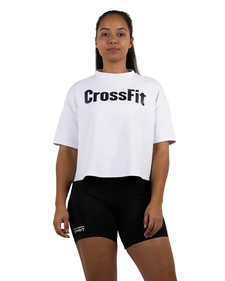WOMEN'S OVERSIZED CROSSFIT® 2024 T-SHIRT NS-CFS24-WT15-ALB