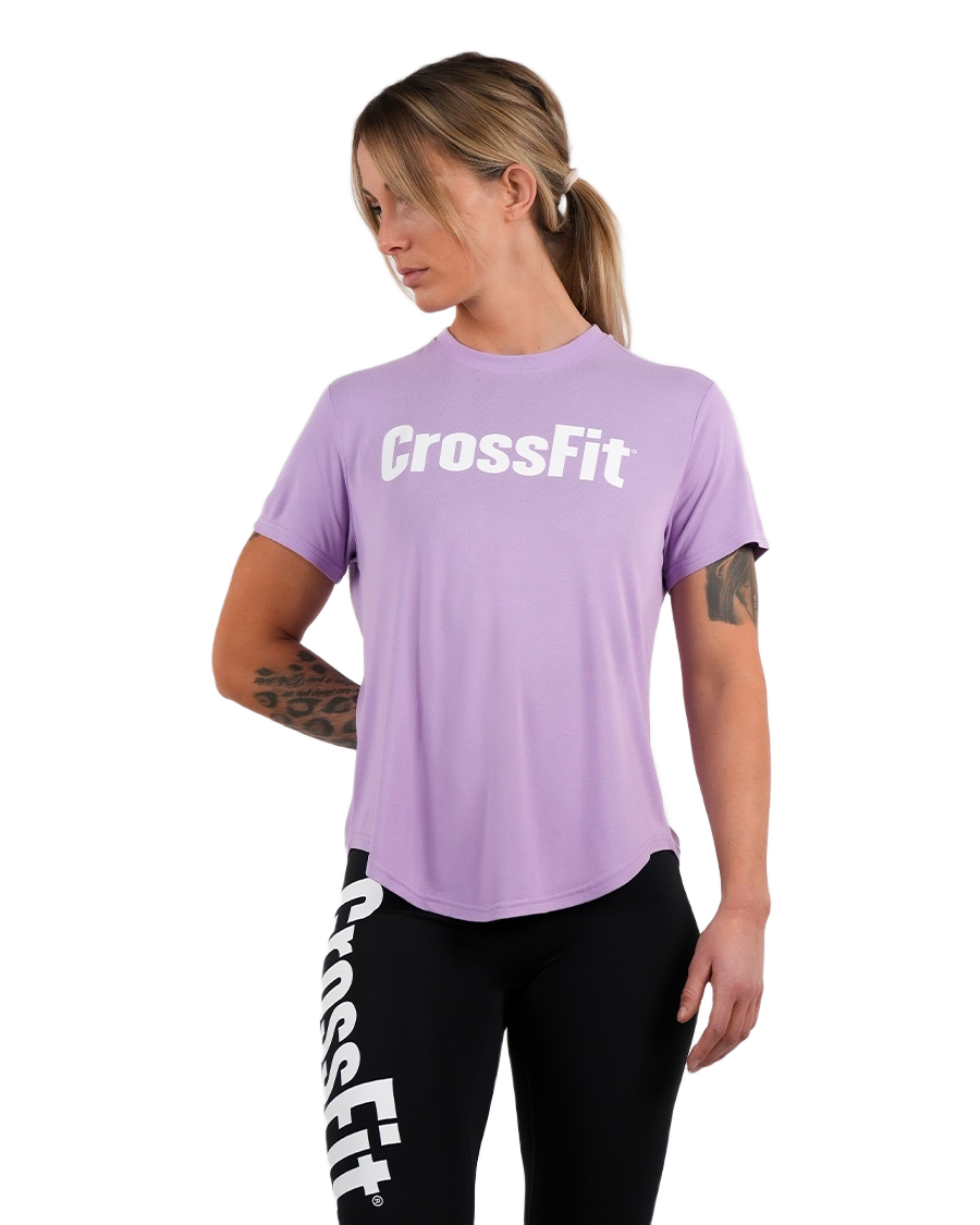 Camiseta Mujer Crossfit® NS-CFS24-WT13-OBL