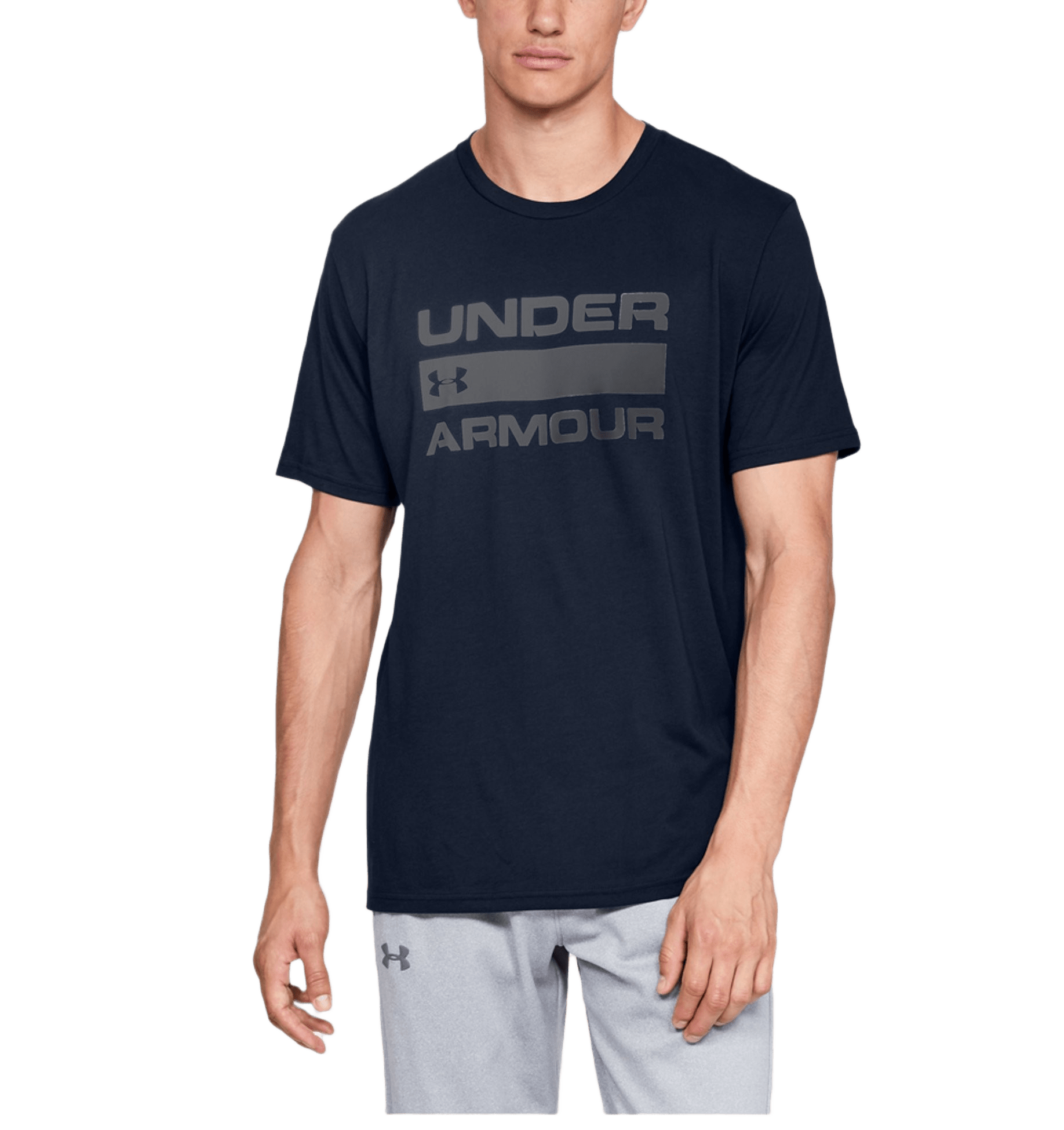 UNDER ARMOUR WORDMARK T-SHIRT 1329582AzulL