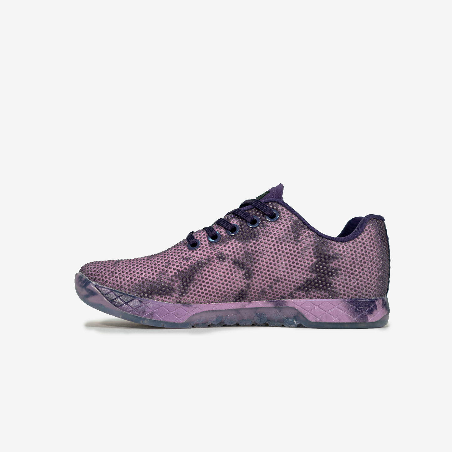 NOBULL DARK PURPLE TIE-DYE TRAINER DARKP-BLK