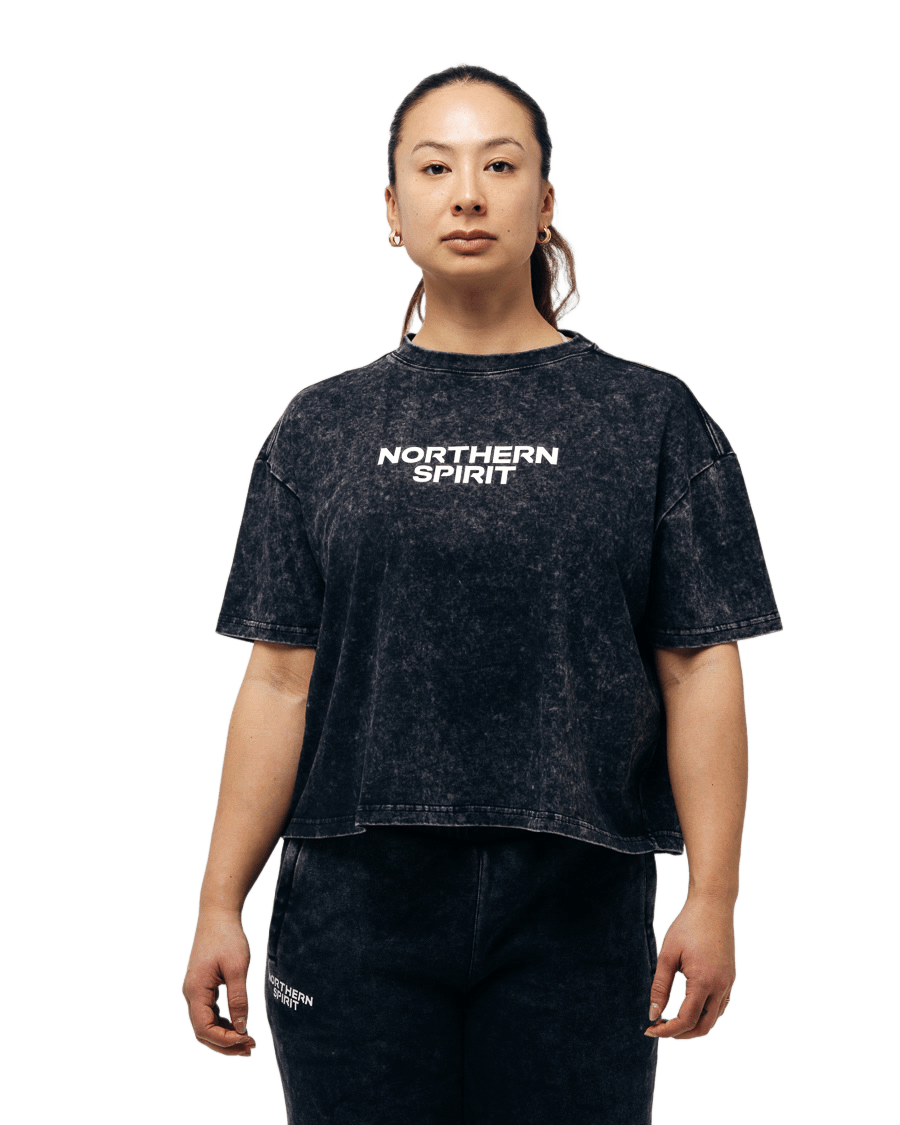 CROP TOP NORTHERN SPIRIT OVERSIZE NS-NSW24-WT15-DIK