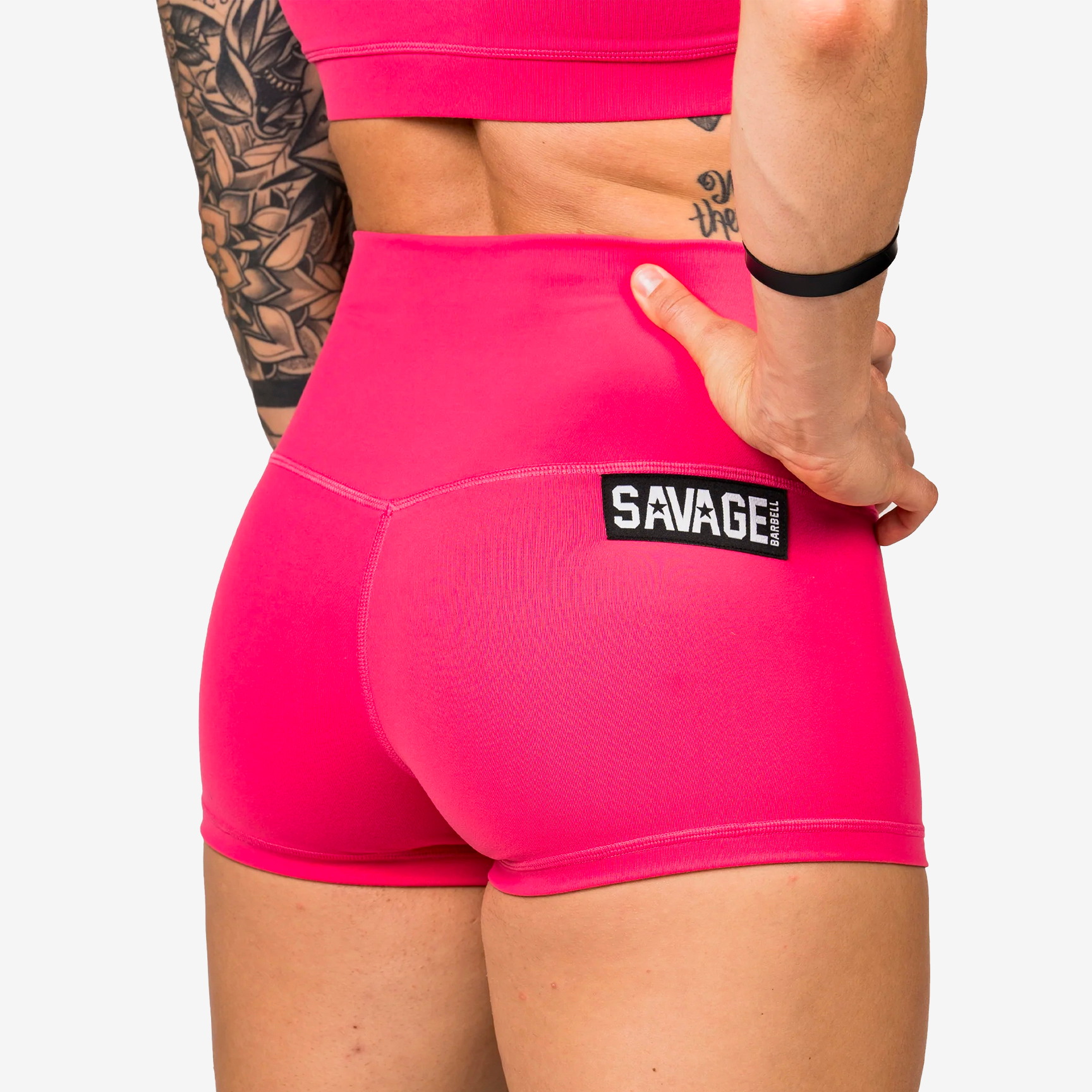 SAVAGE BARBELL STRAWBERRY SHORTS SAV-SHORTS-STRA-PINK