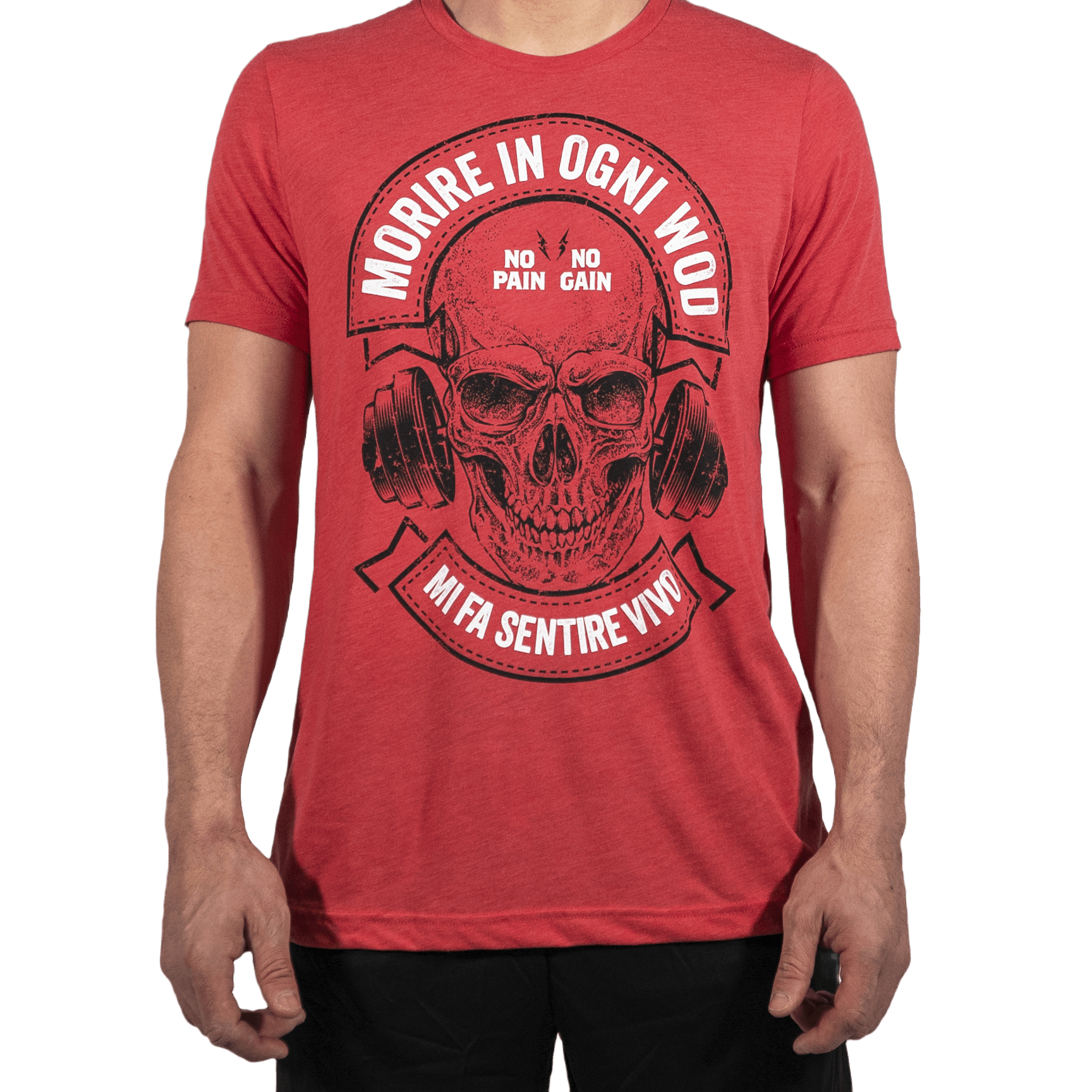 T-SHIRT TIMECAP MORIRE IN OGNI WOD TIMP-PNK