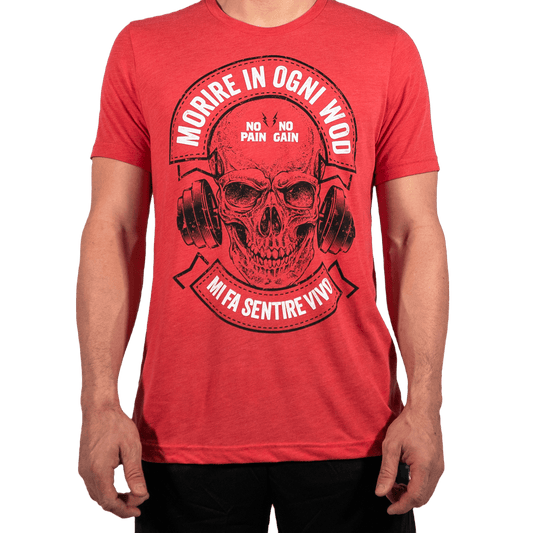 T-SHIRT TIMECAP MORIRE IN OGNI WOD TIMP-PNK