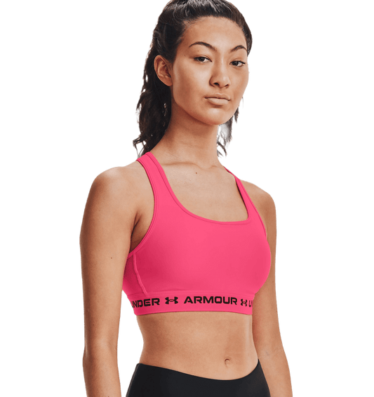 TOP UNDER ARMOUR MID CROSSBACK - MEDIUM IMPACT 1361034-653