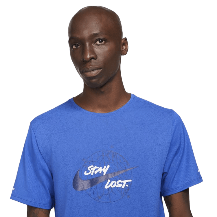 NIKE DRI-FIT MILER WILD RUN T-SHIRT DA0216-480