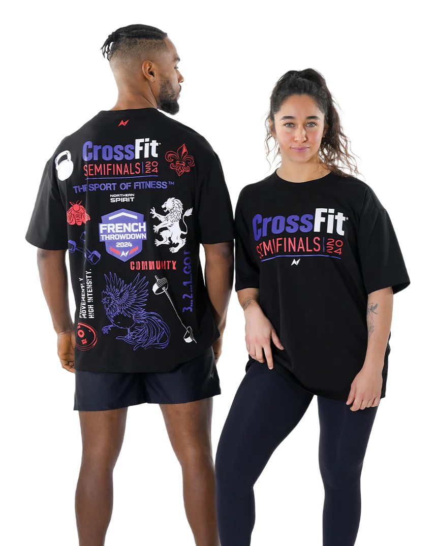 CROSSFIT® 2024 OVERSIZED T-SHIRT NS-SF24-UT6-INK-FTD