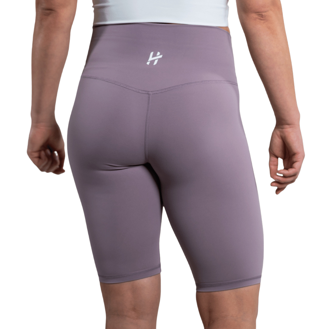 Lift Heavy Half Cropped Training Leggings HALFCROPLEGGING-PURPLE