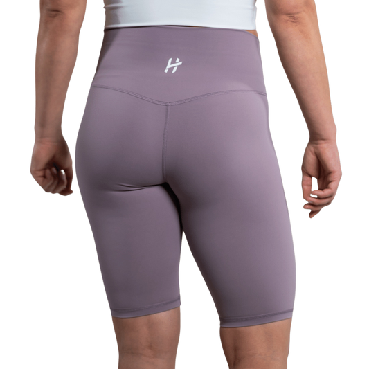 Lift Heavy Half Cropped Training Leggings HALFCROPLEGGING-PURPLE
