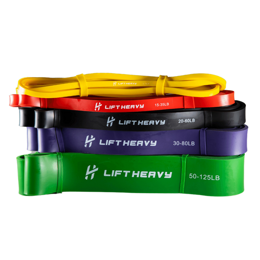 Lift Heavy Resistance Bands Latex RESISTANCEBAND-GREEN