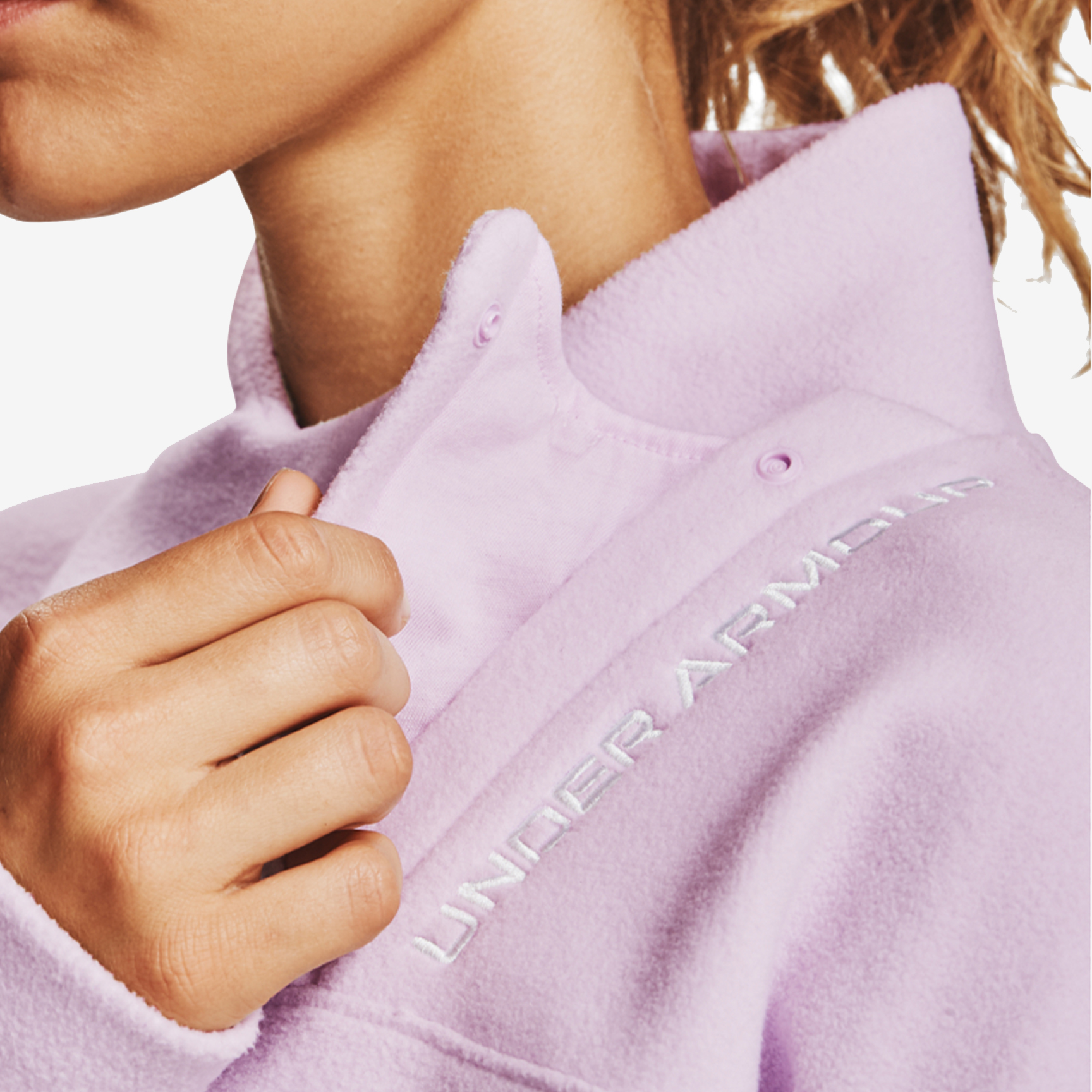 UNDER ARMOUR RECOVER FLEECE WRAP NECK 1356347-570