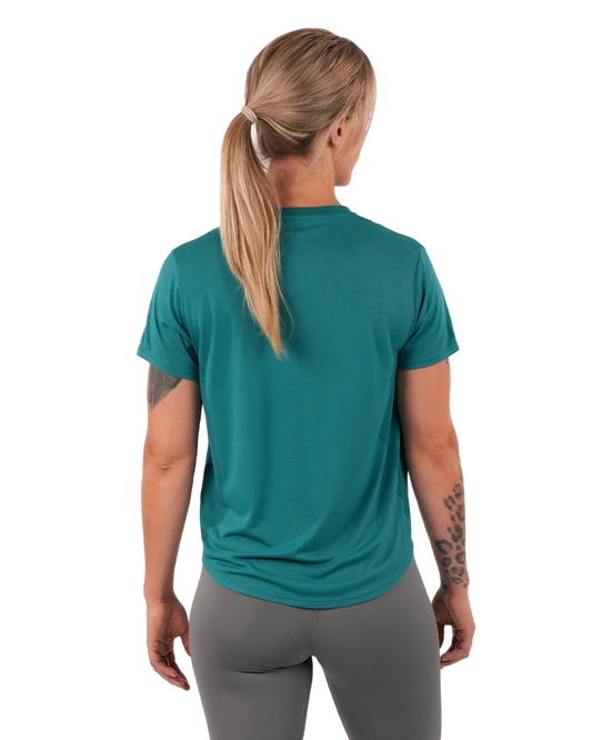 Camiseta Mujer Crossfit® NS-CFS24-WT13-EMR