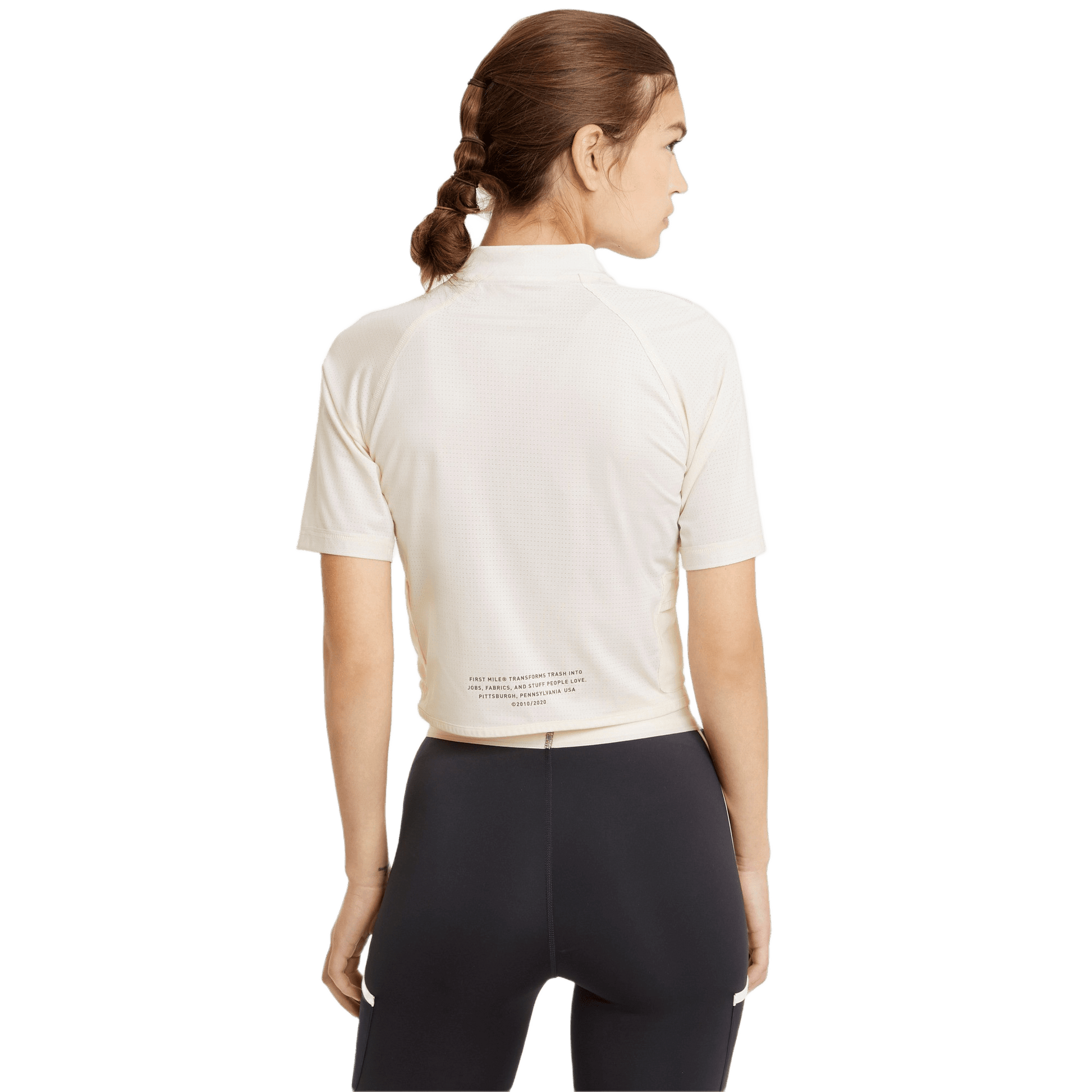 PUMA TRAIN FIRST MILE MOCK NECK TEE 520249-75