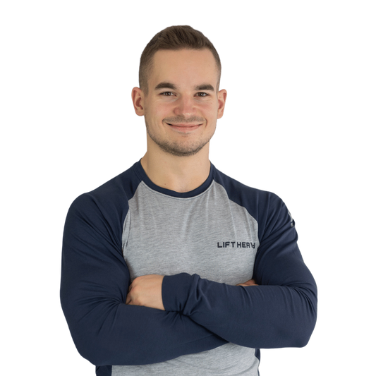 Lift Heavy Dual Fitted Longsleeve FITTEDLONGSLEEVE-GREY