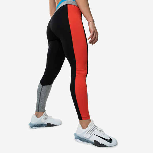 NIKE ONE COLOR-BLOCK 7/8 LEGGINGS CZ9198-011