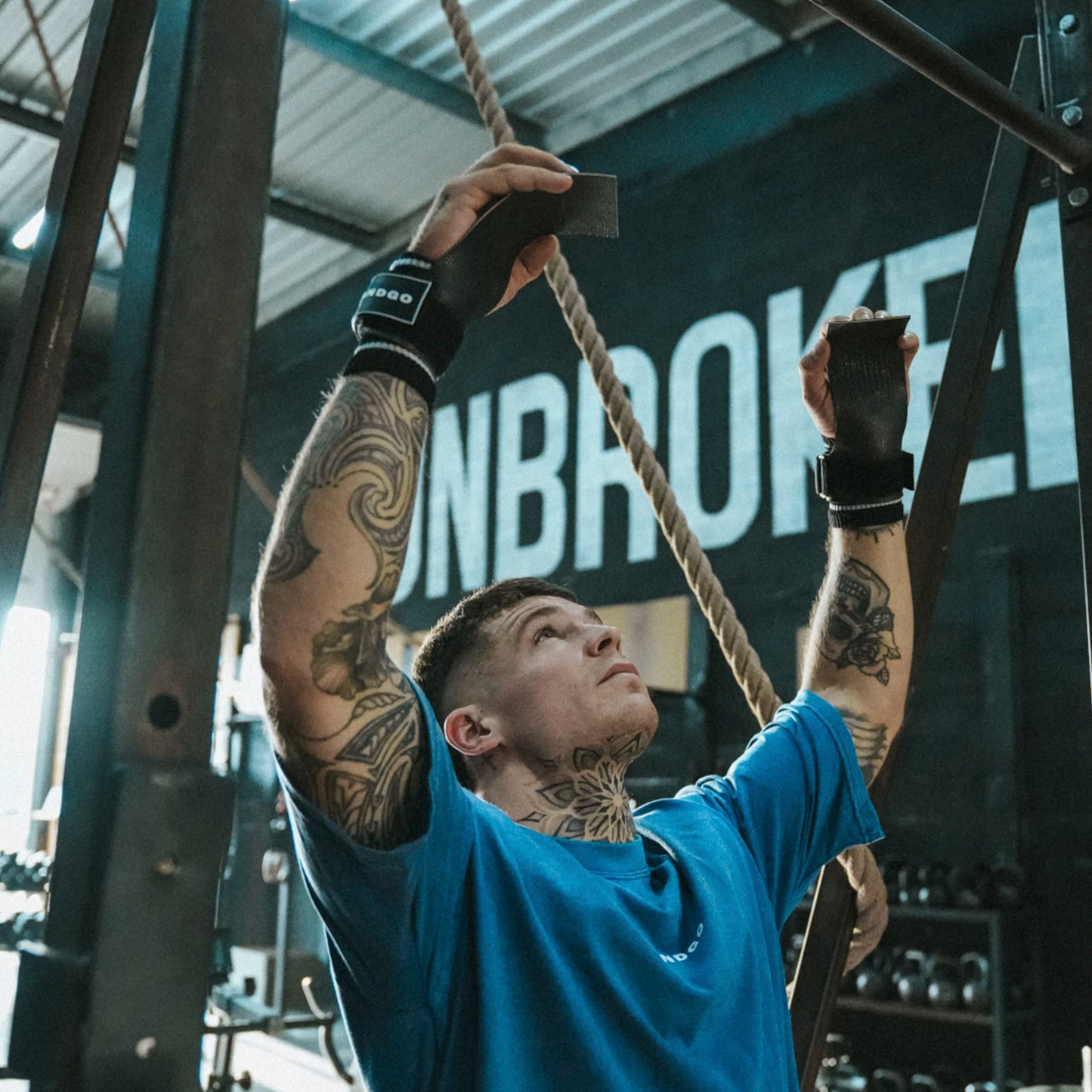 WODANDGO BLACKGRIP V2 Gym Grips WAGBG2-BLACK