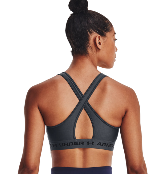 TOP UNDER ARMOUR MID CROSSBACK - MEDIUM IMPACT 1361034-012