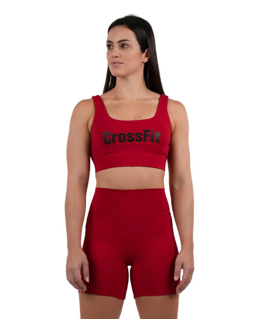 CROSSFIT® Lambdi SPORTS BRA - MEDIUM IMPACT NS-CFS24-WB18-CRM
