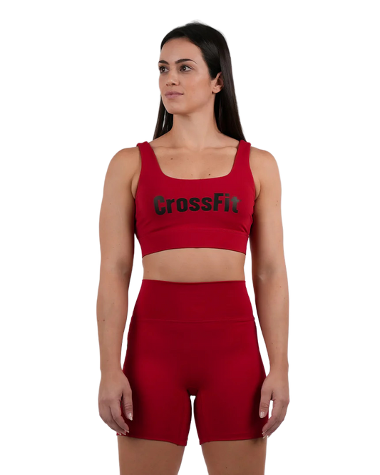 CROSSFIT® Lambdi SPORTS BRA - MEDIUM IMPACT NS-CFS24-WB18-CRM