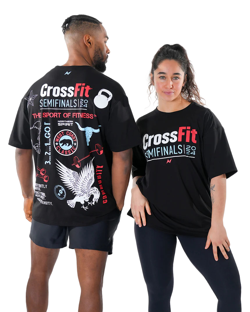 CROSSFIT® 2024 OVERSIZED T-SHIRT NS-SF24-UT6-INK-WCC