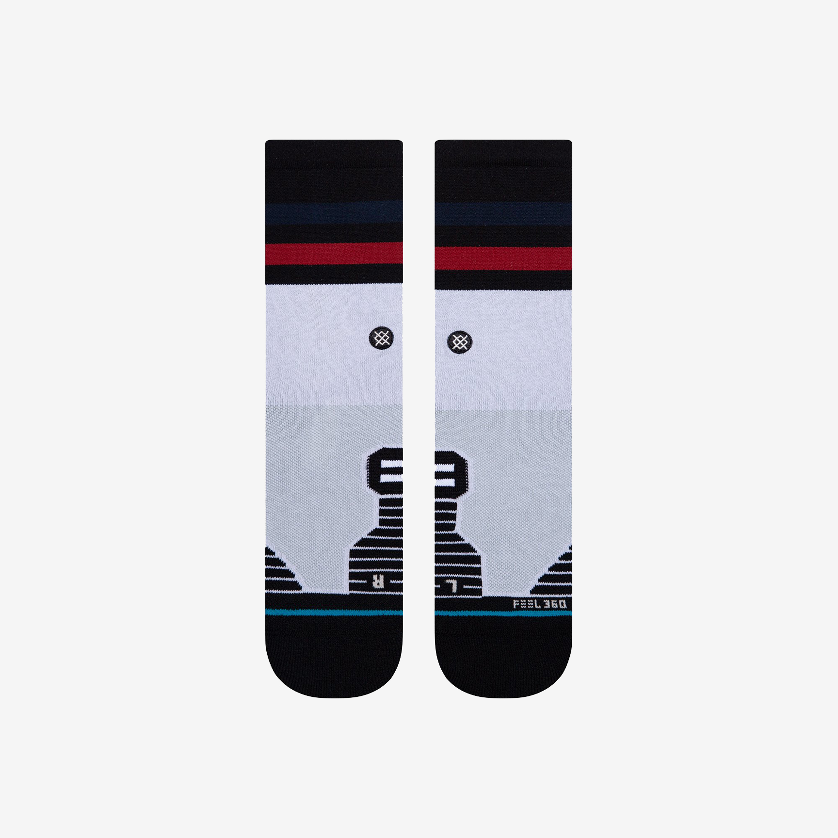 SOCKS STANCE MEDAL CREW A558D21MED-GRY