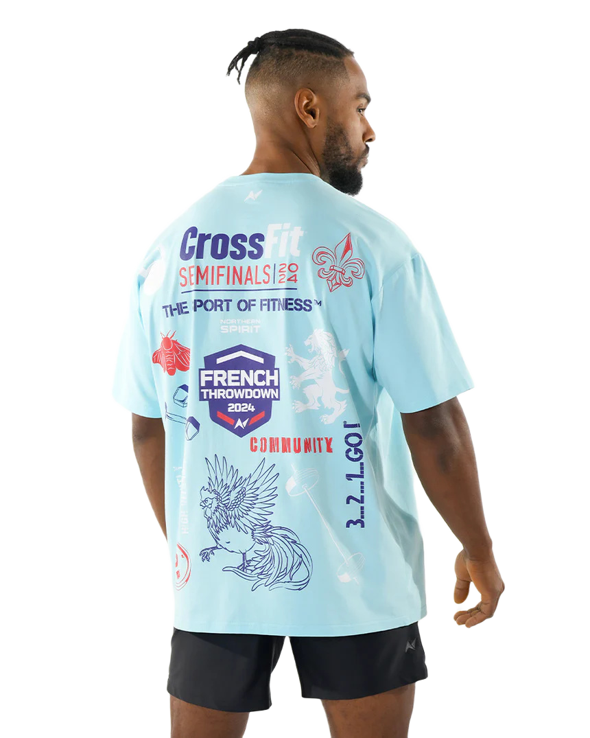 CROSSFIT® 2024 OVERSIZED T-SHIRT NS-SF24-UT6-SOS-FTD