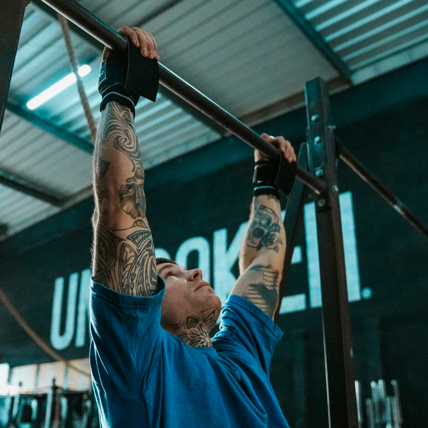 WODANDGO BLACKGRIP V2 Gym Grips WAGBG2-BLACK